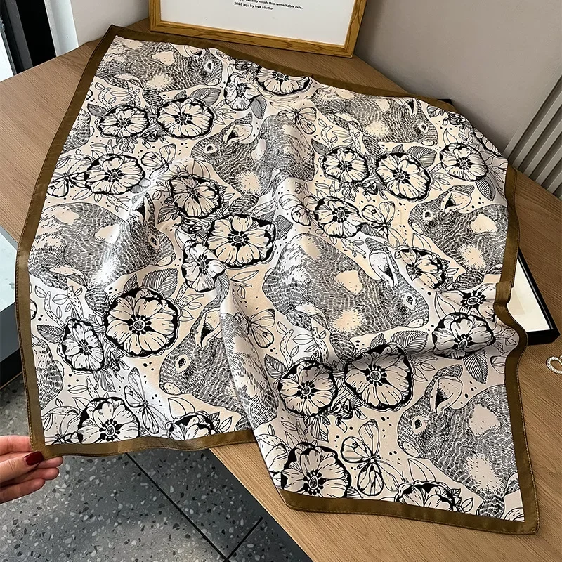 100% Silk Square For Women Cla - Shawl Wrap Winter 评论和价格