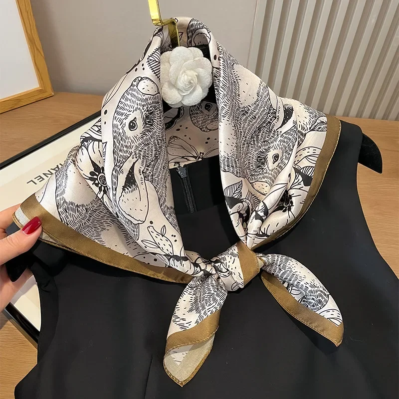 100% Silk Square For Women Cla - Shawl Wrap Winter 评论和价格