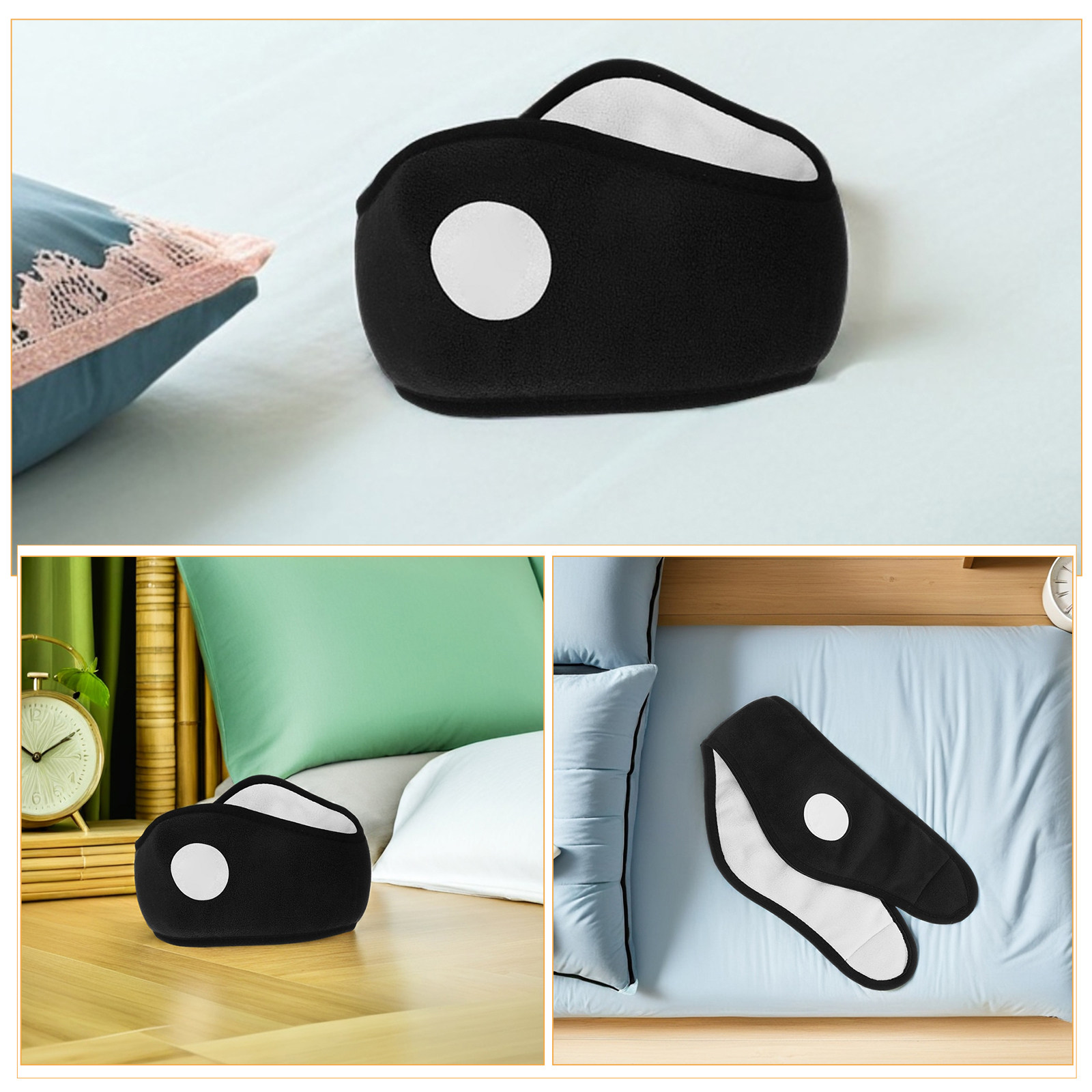 2Pcs Sleeping Earmuff Headband - Winter Headband Fleece 评论和价格