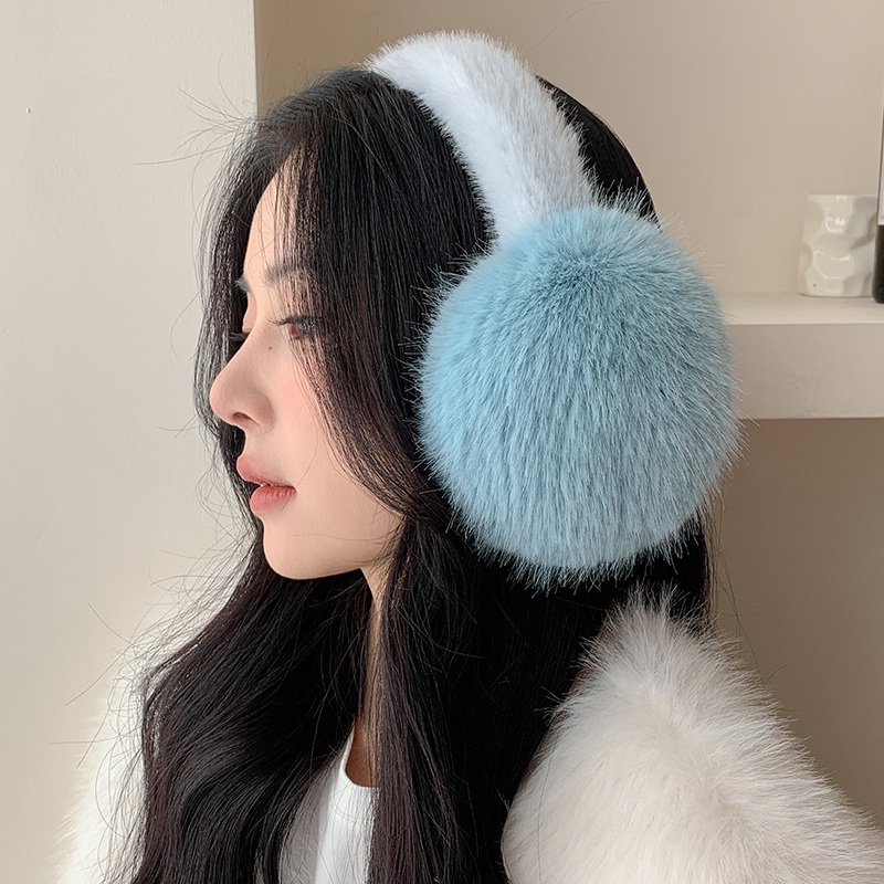 Solid Color Soft Plush Ear War - Earmuffs Foldable 评论和价格