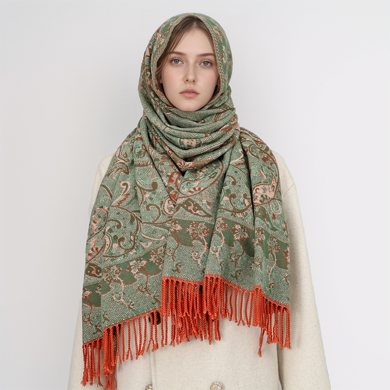 2024 Fashion Ethnic Style Wome - Shawl Wrap Winter 评论和价格