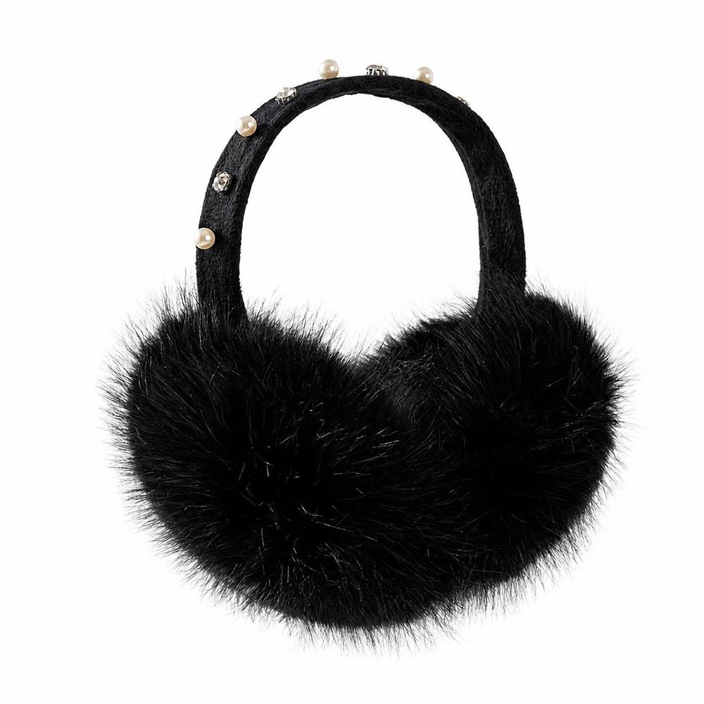 New Faux Fur Earmuffs Soft Fol - Earmuffs Foldable 评论和价格
