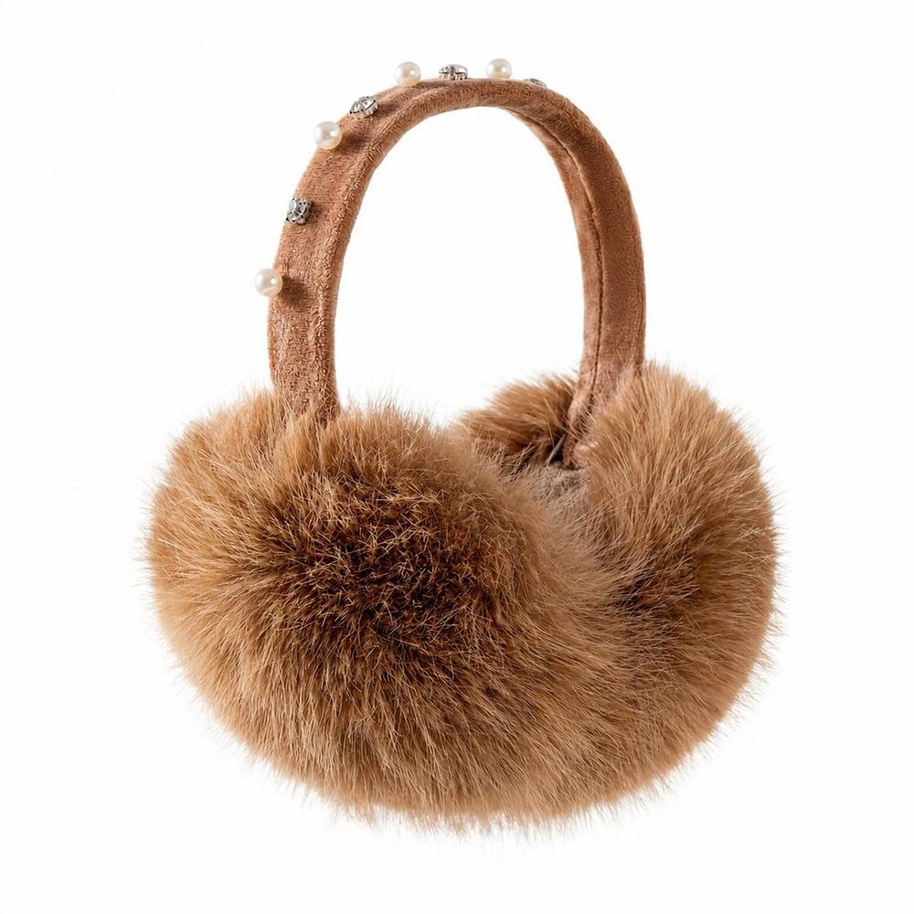 New Faux Fur Earmuffs Soft Fol - Earmuffs Foldable 评论和价格
