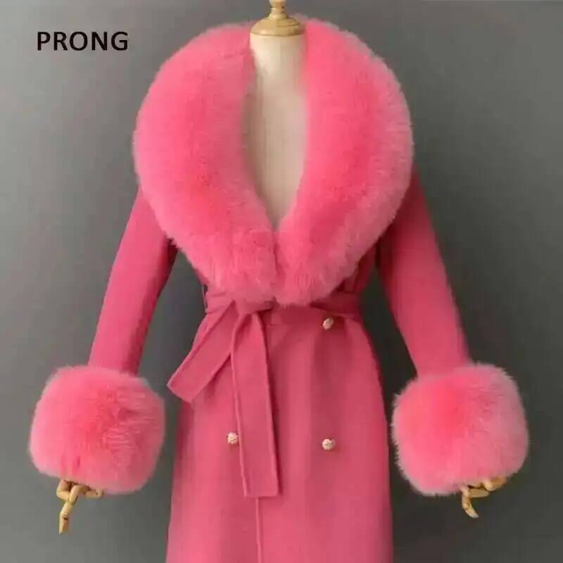 Real Fur Collar And Cuffs Set  - Shawl Wrap Winter 评论和价格